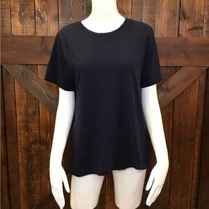 J. Crew Navy Short Sleeve Vintage Cotton Tee
